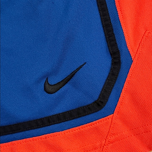 Nike large Athletic Shorts in Blue and Orange - Picture 2 of 4